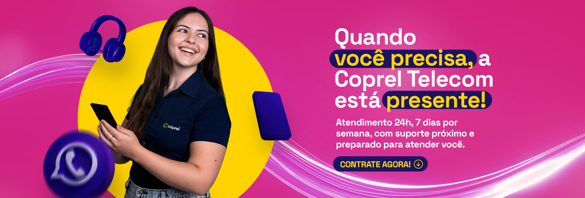 Banner Banner Geovana Coprel Telecom