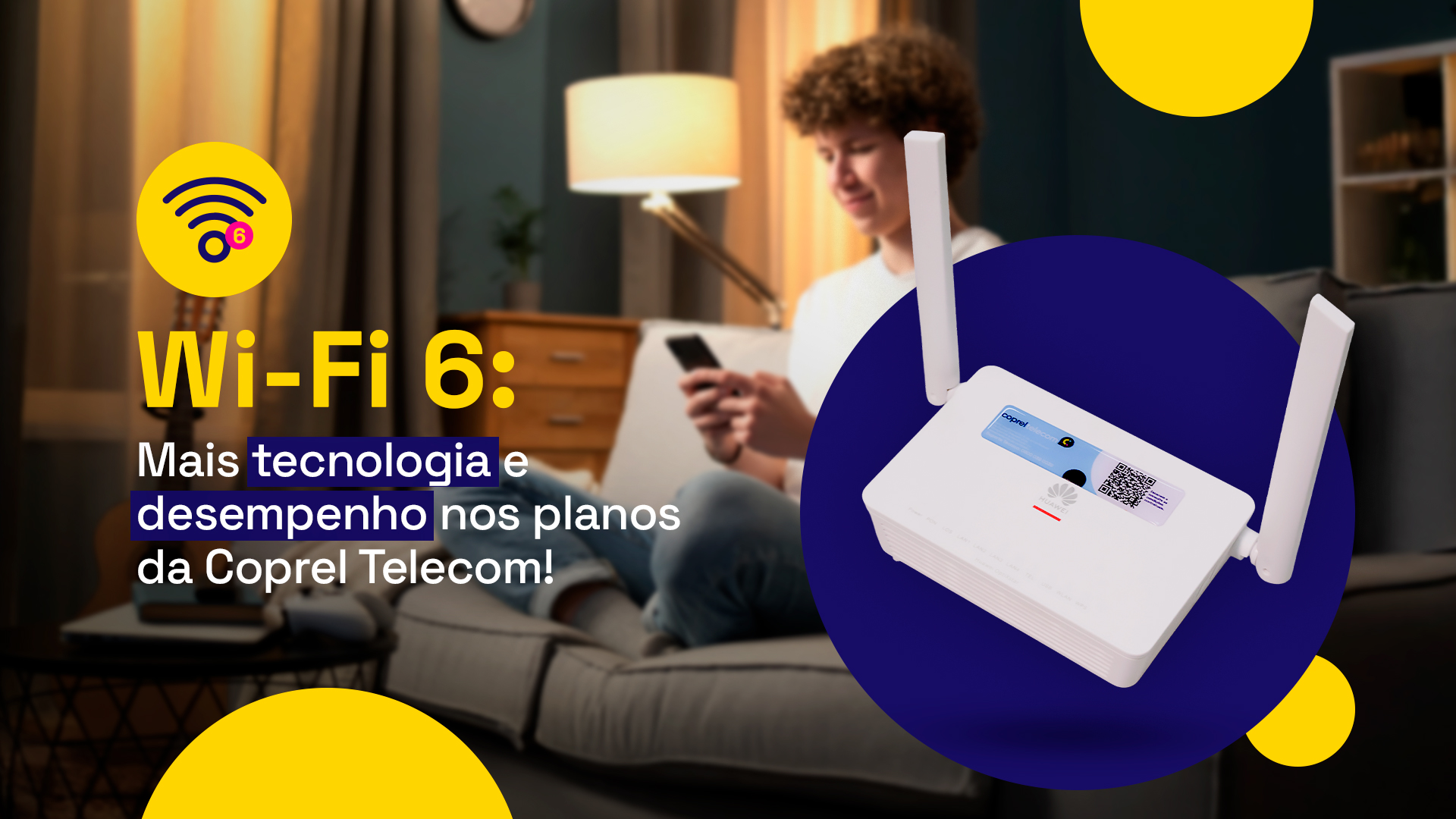 Banner  Coprel Telecom