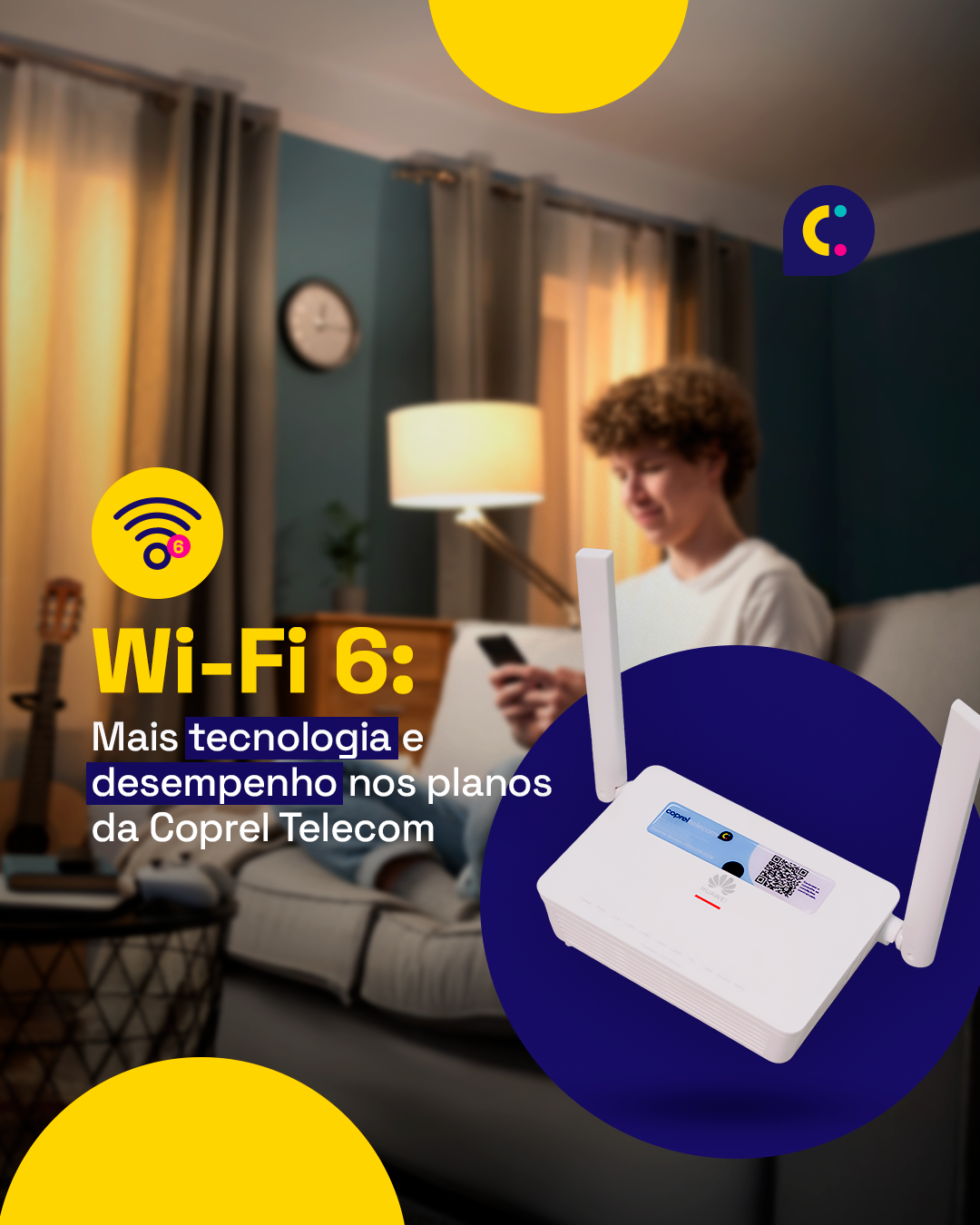 Banner  Coprel Telecom