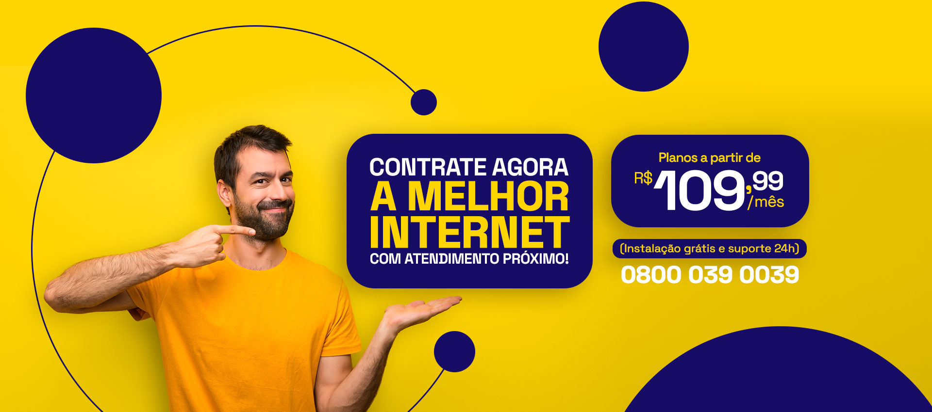 Banner Melhor internet Coprel Telecom