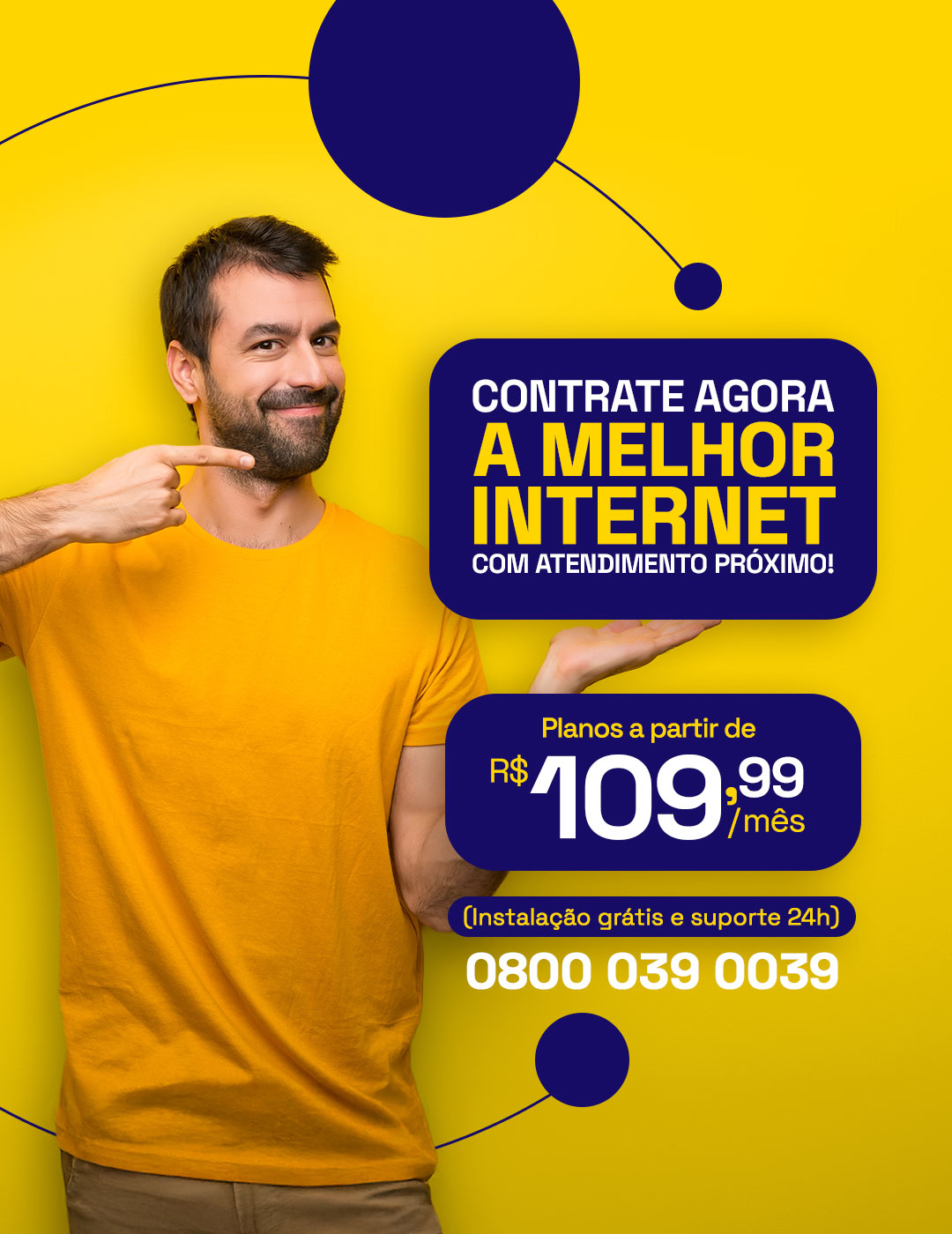 Banner Melhor internet Coprel Telecom
