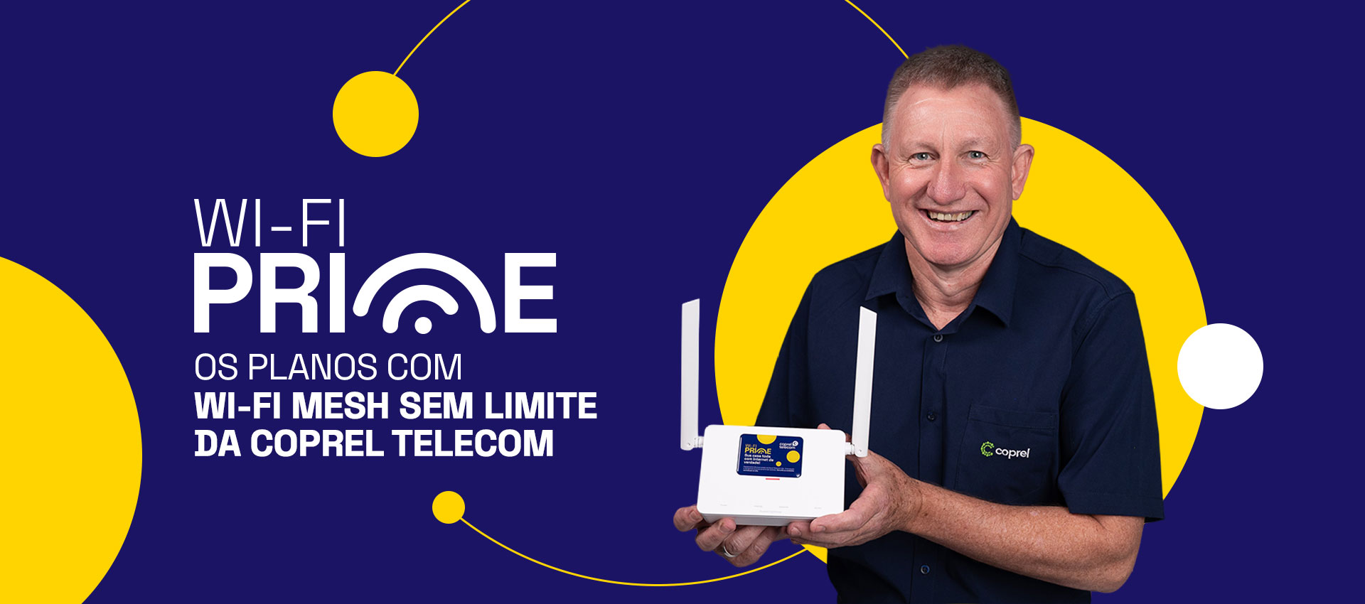 Banner Banner Coprel Telecom