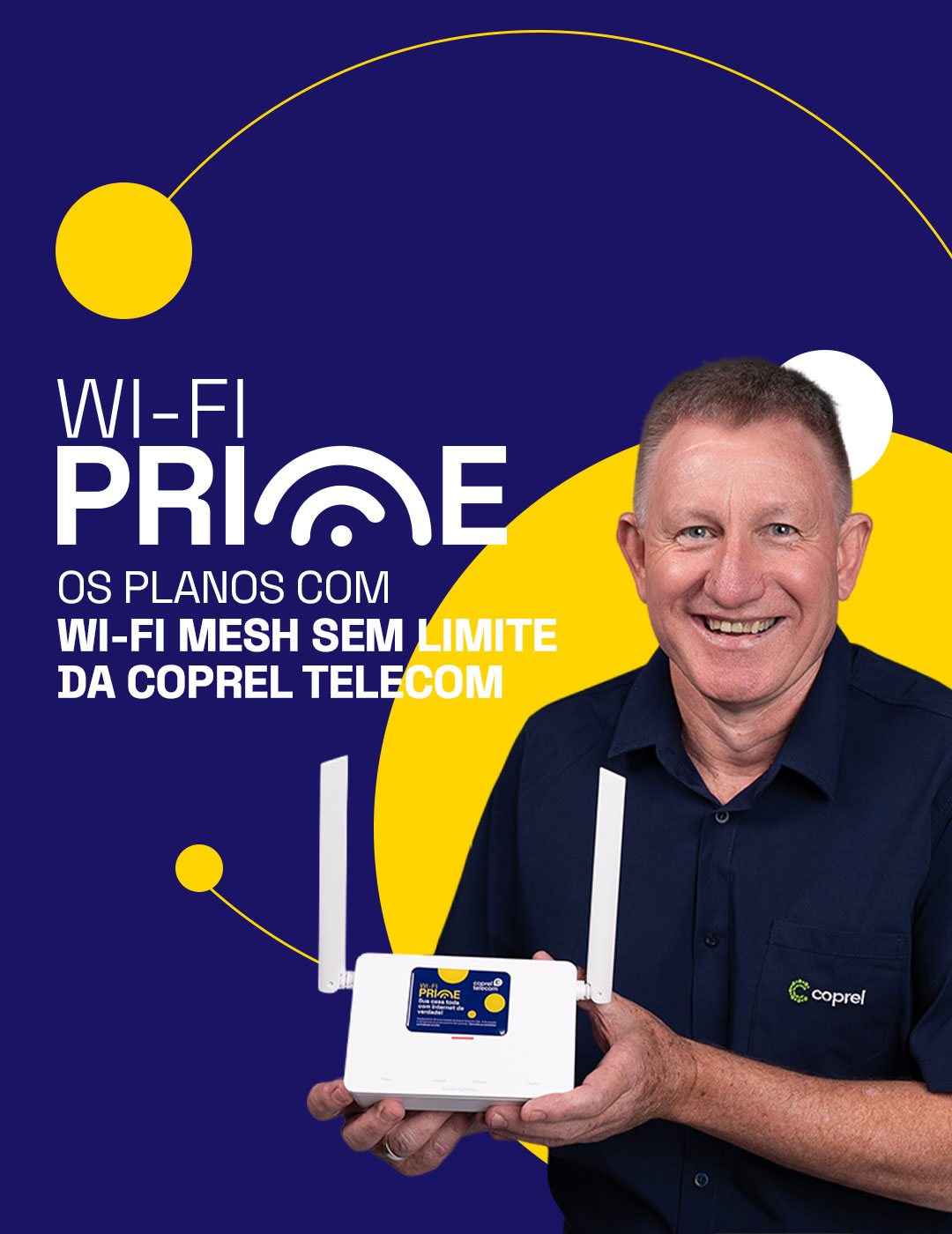 Banner Banner Coprel Telecom